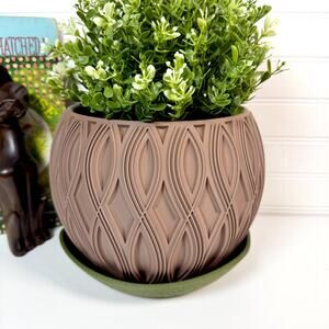 Velar Planter, Indoor Flower Pot, Tabletop Planter, Homewares, Housewarming Gift